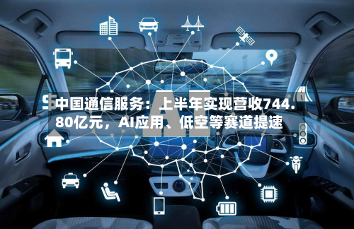 中国通信服务：上半年实现营收744.80亿元，AI应用、低空等赛道提速-第3张图片