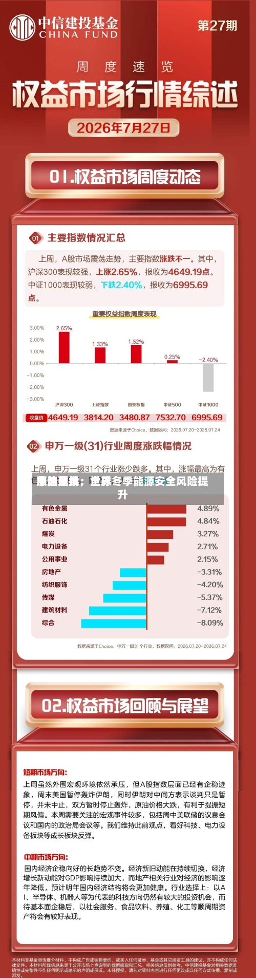 中信建投：世界原油费用涨势延续	，全球冬季能源安全风险提升-第2张图片