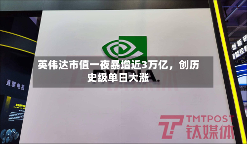 英伟达市值一夜暴增近3万亿，创历史级单日大涨-第2张图片