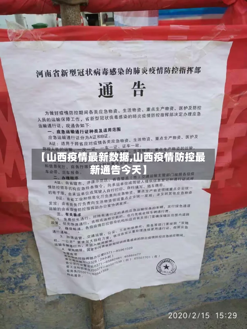 【山西疫情最新数据,山西疫情防控最新通告今天】