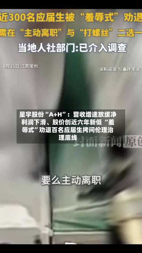 星宇股份“A+H	”：营收增速放缓净利润下滑、股价创近六年新低 “羞辱式”劝退百名应届生拷问伦理治理底线-第2张图片