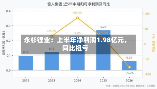永杉锂业：上半年净利润1.98亿元，同比扭亏-第2张图片
