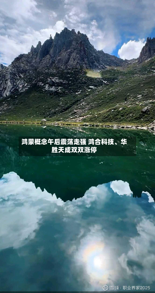 鸿蒙概念午后震荡走强 鸿合科技	、华胜天成双双涨停-第1张图片