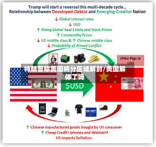 特朗普称美国将分区域解封/美国解体了吗