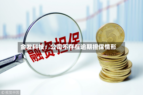 金发科技：公司不存在逾期担保情形-第1张图片
