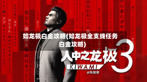 如龙极白金攻略(如龙极全支线任务白金攻略)-第3张图片