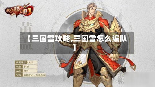【三国雪攻略,三国雪怎么编队】