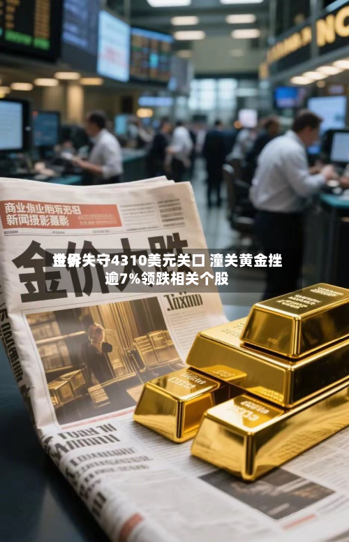 世界
金价失守4310美元关口 潼关黄金挫逾7%领跌相关个股-第2张图片