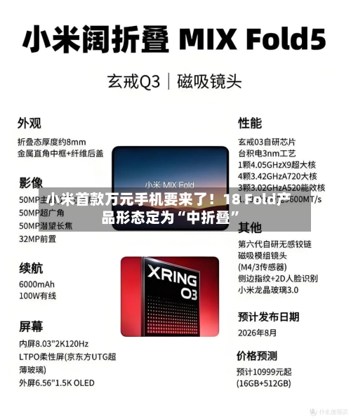 小米首款万元手机要来了！18 Fold产品形态定为“中折叠”-第2张图片