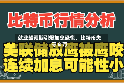 就业超预期引爆加息恐慌，比特币失守 8 万-第3张图片