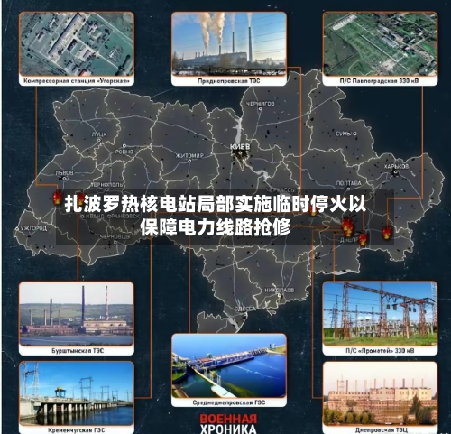 扎波罗热核电站局部实施临时停火以保障电力线路抢修-第2张图片