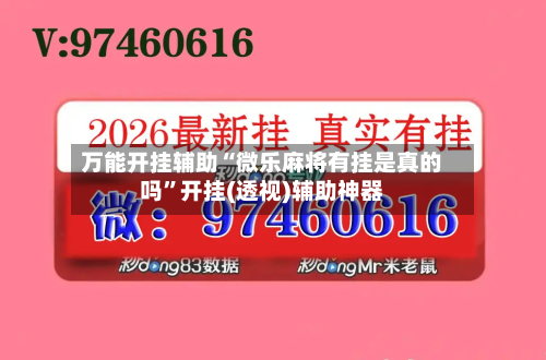万能开挂辅助“微乐麻将有挂是真的吗”开挂(透视)辅助神器-第3张图片