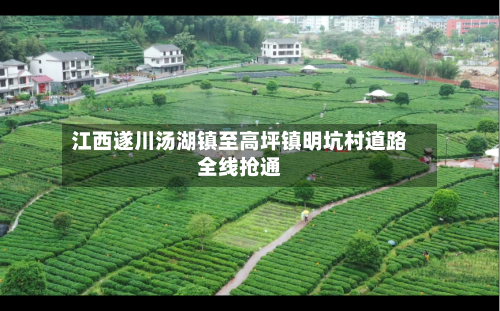江西遂川汤湖镇至高坪镇明坑村道路全线抢通-第2张图片