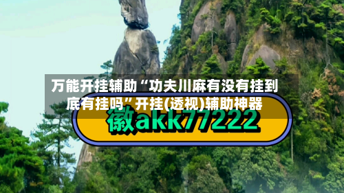 万能开挂辅助“功夫川麻有没有挂到底有挂吗”开挂(透视)辅助神器