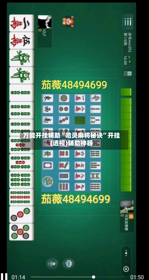 万能开挂辅助“哈灵麻将秘诀”开挂(透视)辅助神器