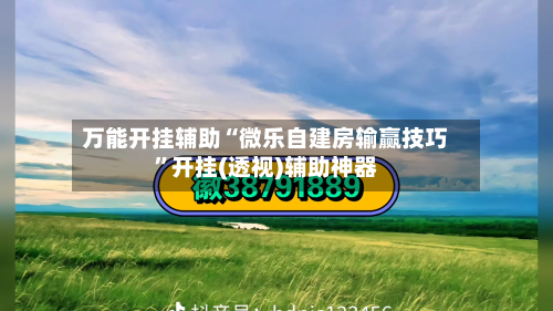 万能开挂辅助“微乐自建房输赢技巧”开挂(透视)辅助神器-第2张图片