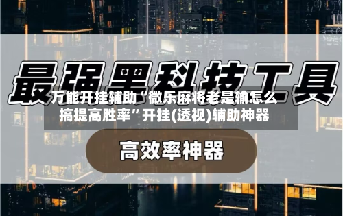 万能开挂辅助“微乐麻将老是输怎么搞提高胜率”开挂(透视)辅助神器-第3张图片