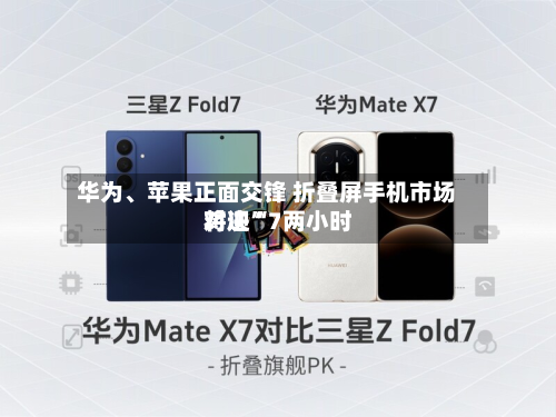 华为、苹果正面交锋 折叠屏手机市场将迎“7两小时对决	”-第2张图片