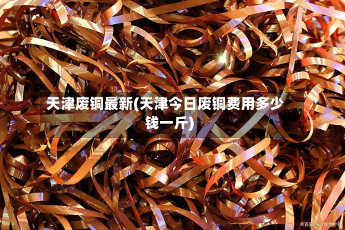 天津废铜最新(天津今日废铜费用多少钱一斤)-第2张图片