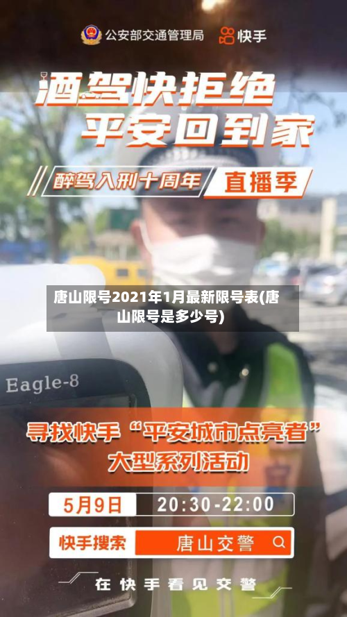 唐山限号2021年1月最新限号表(唐山限号是多少号)