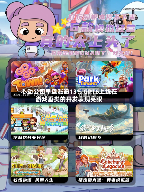 心动公司早盘涨逾13% GPT6上线在游戏垂类的开发表现亮眼-第1张图片