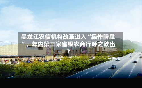 黑龙江农信机构改革进入“操作阶段”，年内第三家省级农商行呼之欲出？-第2张图片