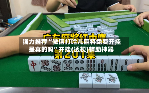 强力推荐“微信打哈儿麻将免费开挂是真的吗	”开挂(透视)辅助神器-第3张图片