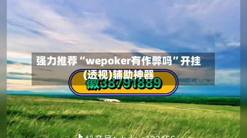 强力推荐“wepoker有作弊吗	”开挂(透视)辅助神器-第2张图片