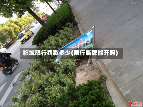临城限行罚款多少(限行临牌能开吗)-第2张图片