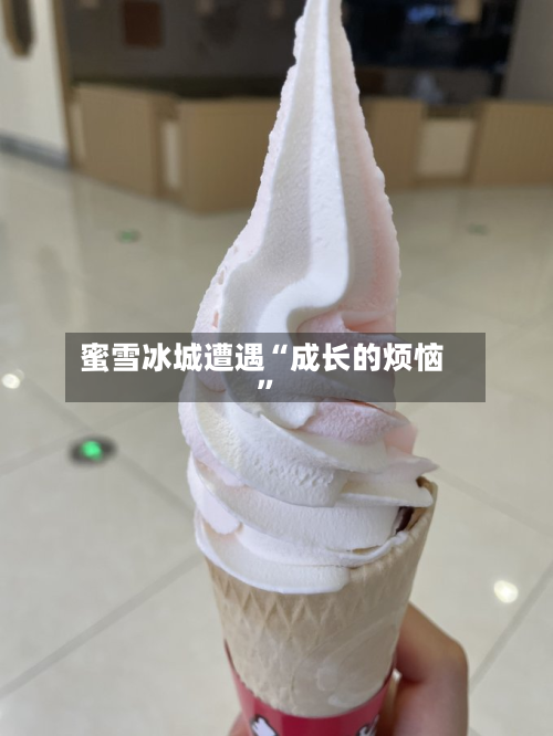 蜜雪冰城遭遇“成长的烦恼”