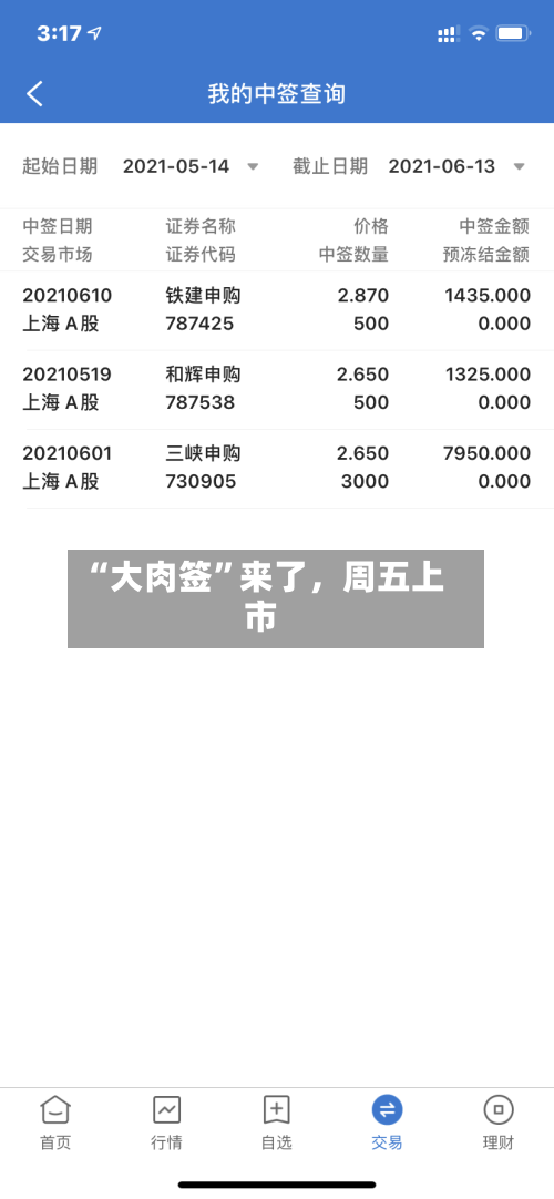 “大肉签”来了，周五上市