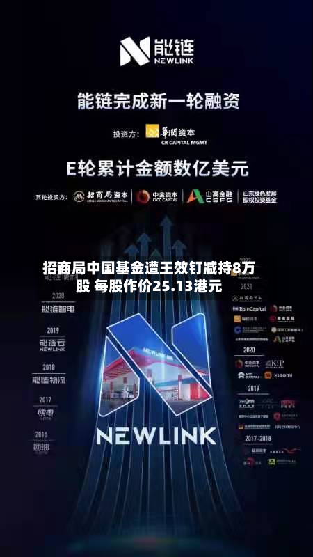 招商局中国基金遭王效钉减持8万股 每股作价25.13港元-第1张图片