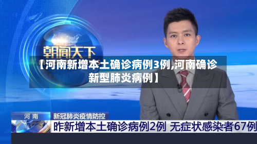 【河南新增本土确诊病例3例,河南确诊新型肺炎病例】-第2张图片