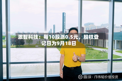 激智科技：每10股派0.5元，股权登记日为9月18日-第2张图片
