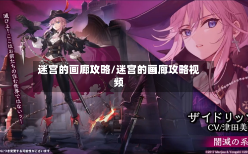 迷宫的画廊攻略/迷宫的画廊攻略视频