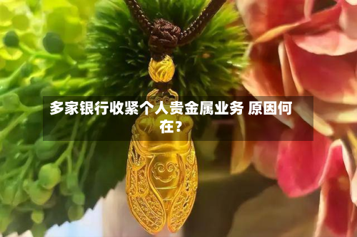 多家银行收紧个人贵金属业务 原因何在？-第2张图片