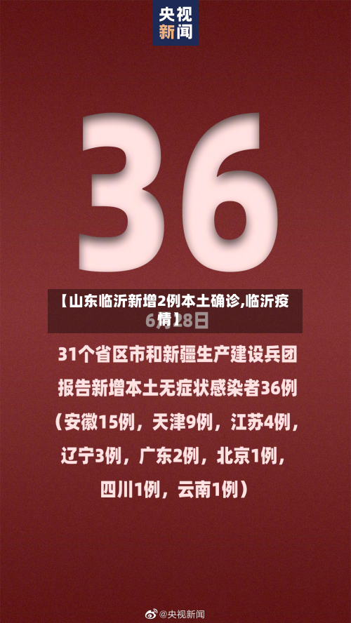 【山东临沂新增2例本土确诊,临沂疫情】-第2张图片