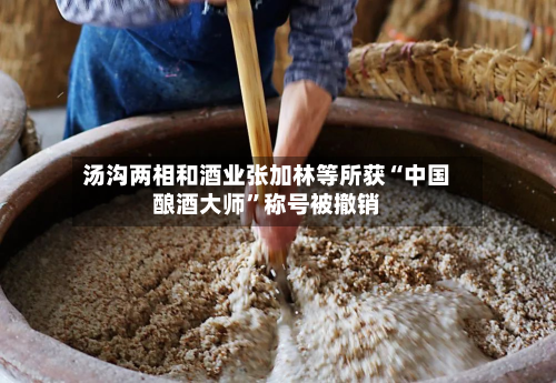 汤沟两相和酒业张加林等所获“中国酿酒大师	”称号被撤销-第2张图片